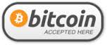 bitcoin accepted here small sign